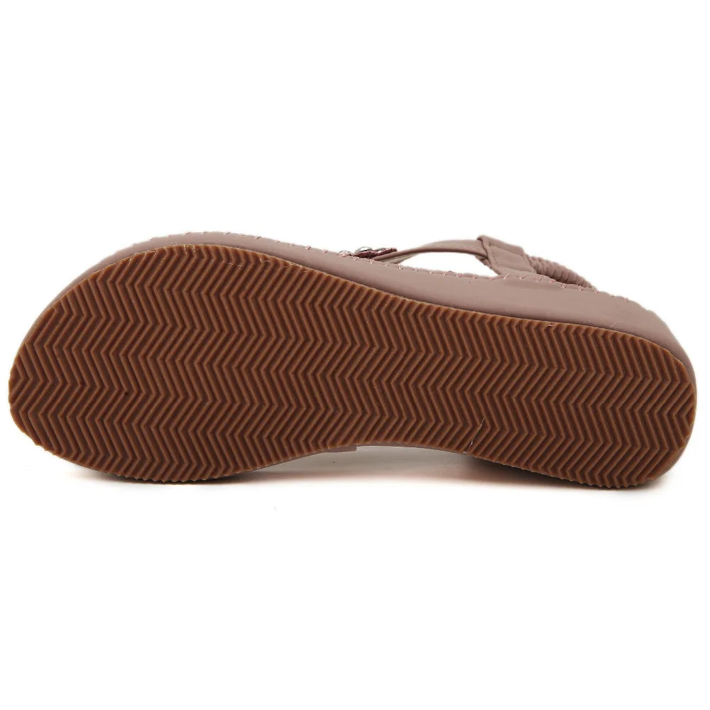 Новые корейские стразы женские сандалии каблкуки Вьетнамки Обувь для женщин