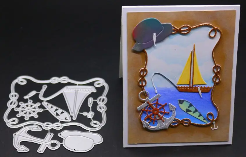 10.7x10cm VCD176 на день рождения кошки Скрап металлический Трафаретный вырубной штамп для трафареты для скрапбукинга "сделай сам" открытки в альбом украшения тиснение Складная матрица порезов - Цвет: 10.7x10cm
