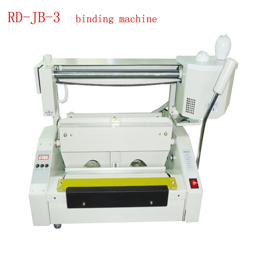 1 шт. 110V/220V/50 Гц RD-JB-3 настольная клеильная брошюровочная машина электроэнергии A3