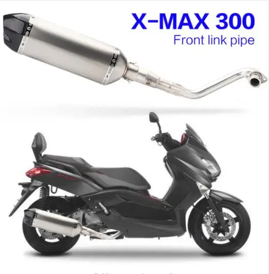 Полная система xmax300 для yamaha XMAX300 XMAX 300 2017-2018 выхлопной глушитель без шнуровки из