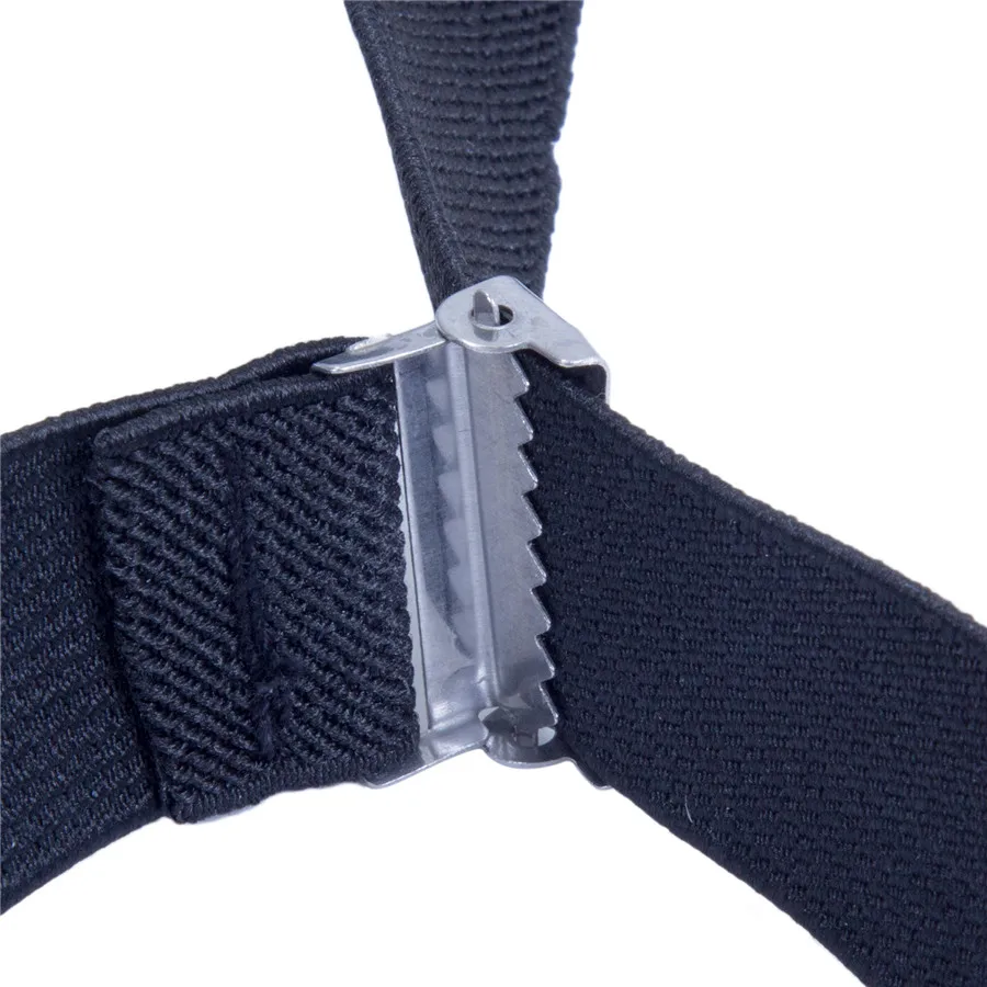 Мужские и женские подтяжки AWAYTR черные белые с 3 зажимами 2017 регулируемые для