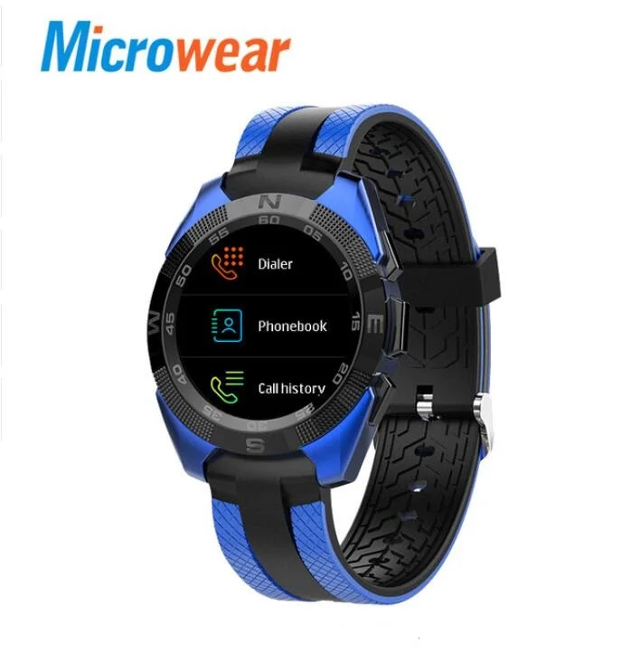 Microwear L3 Смарт часы MTK2502 монитор сердечного ритма Smartwatch сообщение Sync напоминание