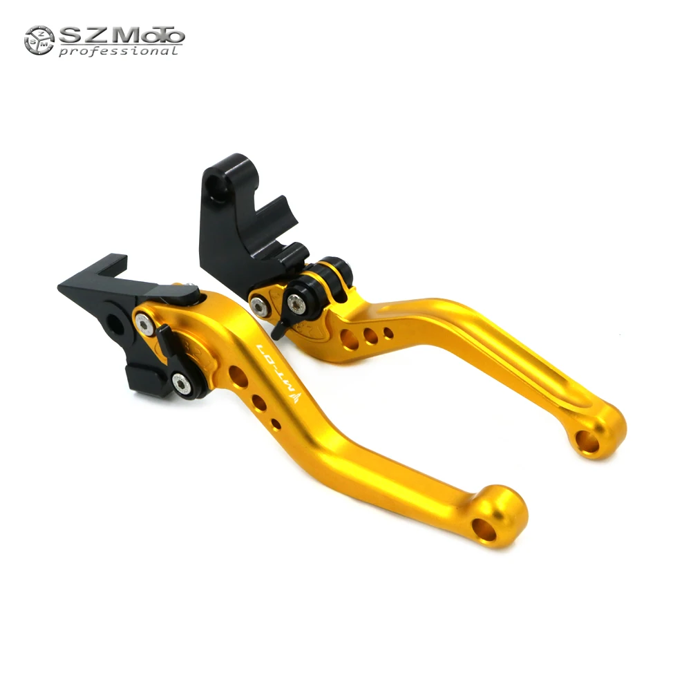 Регулируемые Короткие Длинные тормозные рычаги сцепления для YAMAHA MT 07 MT07 2014 2018