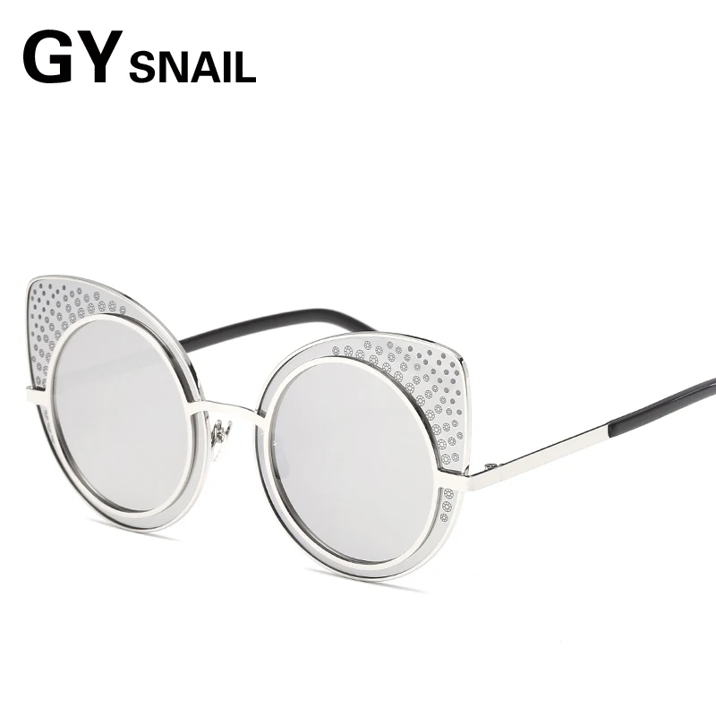 GY Новое поступление 2017 года модные женские туфли кошачий глаз Солнцезащитные