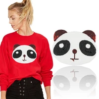 diy panda sheep owl sequins sewing clothes diy applique clothing jeans craft diy sewing accessories