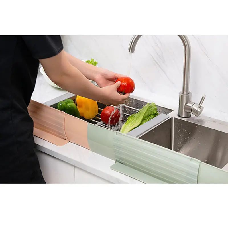 Бытовая для кухни на присоске чашки Тип брызговик воды мойка с клапаном барьер