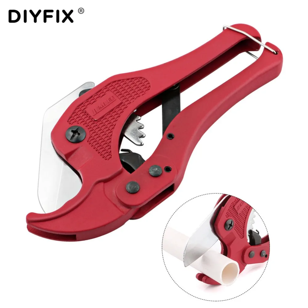 DIYFIX 3-40mm PVC Pipe Cutter Shears SK-5 Ratchet Scissors Tube PVC/PU/PP/PE Hose Cutting Hand Tools | Инструменты