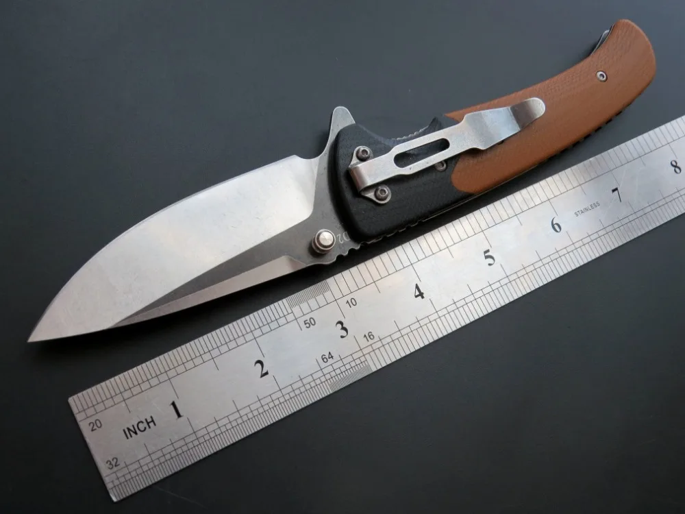 Новый складной нож D2 стальной + G10 Ручка шариковый подшипник охотничий кемпинг