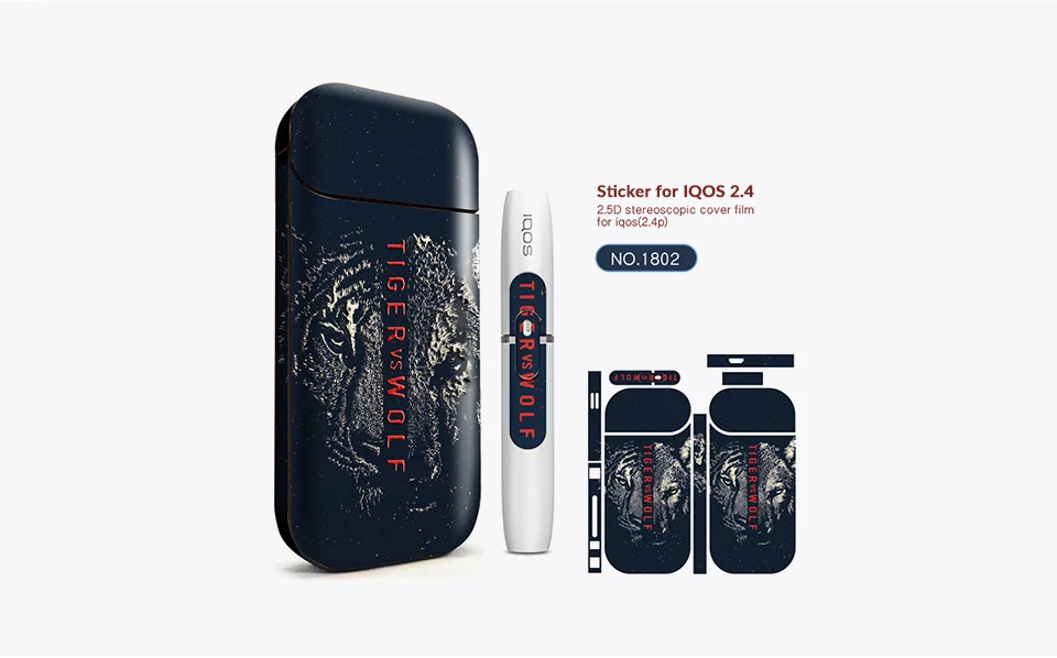 Стикер Volcanee, чехол для IQOS, Защитная Наклейка для кожи, наклейки для IQOS 2,4 Plus, электронная сигарета, коробка, мод, стикер, Vape Чехол