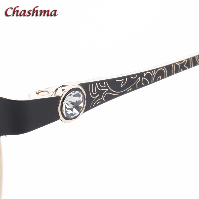 Женские овальные очки Chashma оправа из сплава оптическая для глаз|Женские кадры| |