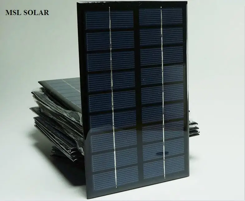 Solar panel 9V 3W Epoxy solar panel for DIY solar charger.give diode + USB cable + Connecting wire for free