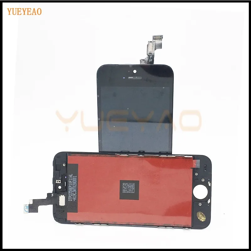 Качество AAA для iPhone 5G 5S 5C SE lcd сенсорный экран дигитайзер сборка черный и белый