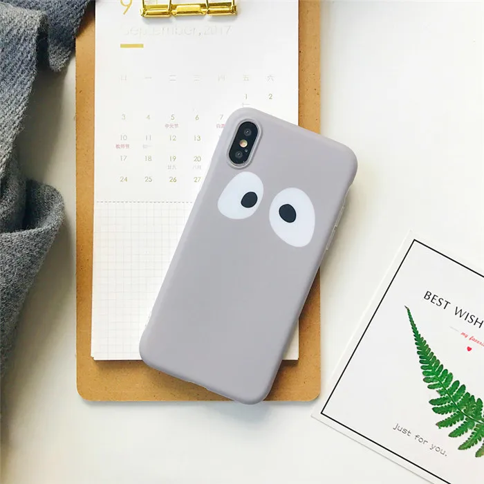 Глаз Дизайн мягкий чехол для iPhone X 10 8 плюс 7 6 6S |