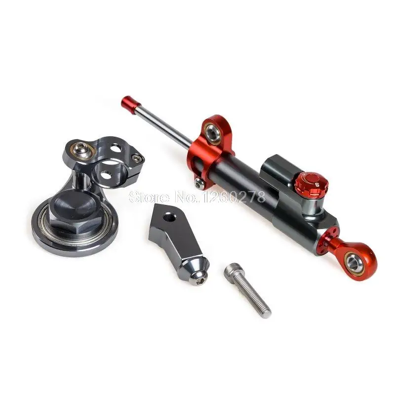 CNC Заготовка рулевой демпфер монтажный комплект для Kawasaki Ninja ZX 6R ZX6R ZX636 2005 2006