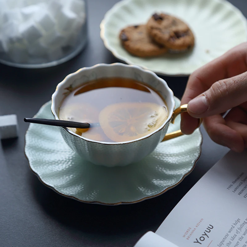 1 Набор 230 мл британская классическая кружка для кофе из костяного фарфора