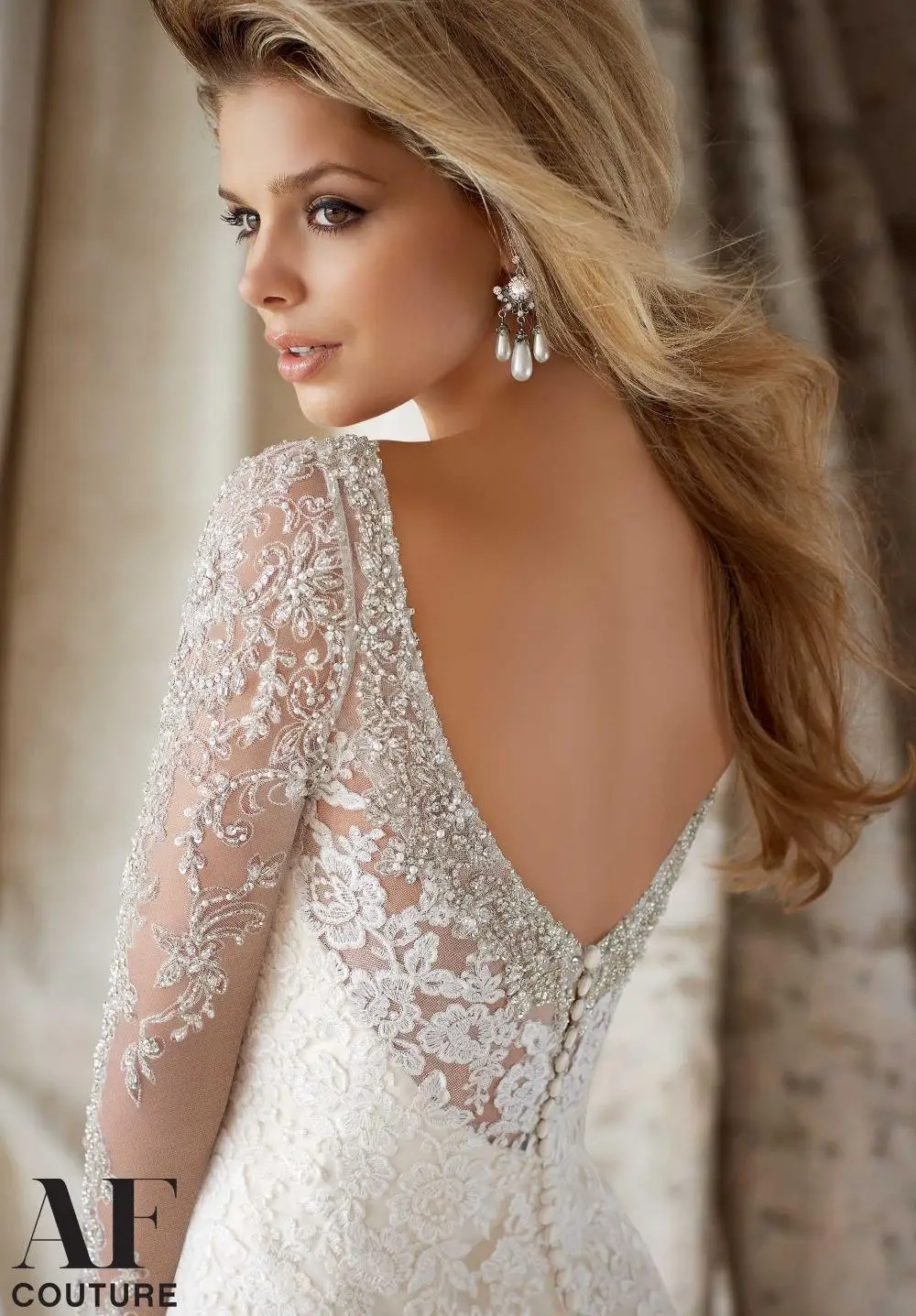 

Mermaid wedding dresses 2016 robe de mariage sweetheart long sleeve beaded appliques lace VESTIDO DE NOIVA bridal gowns
