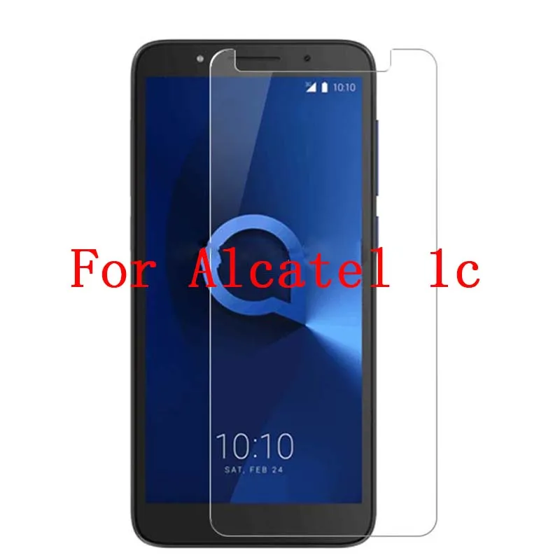 

Закаленное стекло 9H для смартфона Alcatel 1C (2019) 5003D 4,96 дюйма, Взрывозащищенная защитная пленка, Защитная пленка для экрана телефона