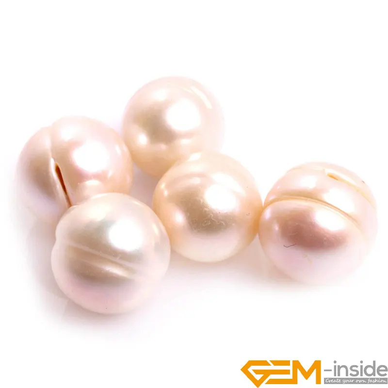 10-11MM White Undrilled No Holes Pearl 10 Pcs Cultured Freshwater For Jewelry Making Strand 15 inch ! Wholesale | Украшения и