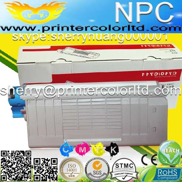 Тонер для Okidata C 811mfp Oki-data 841 MFP C841 черный сброса заправить КАРТРИДЖ-низкая доставка