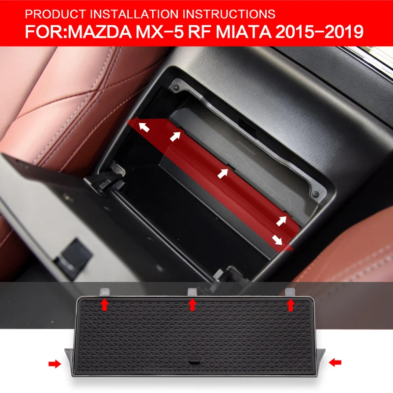 Smabee Автомобильная Перчаточная коробка интервальное хранение для MAZDA MX-5 RF MIATA