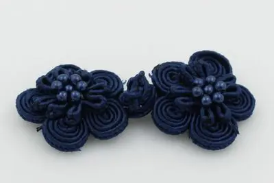 DoreenBeads 5 пар китайская лягушка закрытие узел застежка Пуговицы Cheongsam украшение для свадебного приглашения ручной работы цветок кнопка - Цвет: 10
