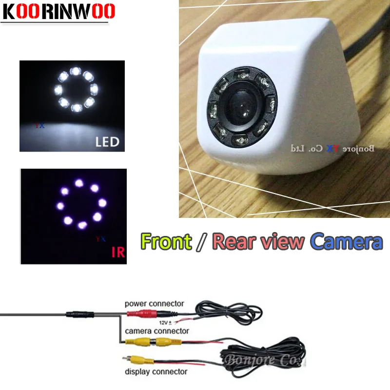 Автомобильная камера заднего вида Koorinwoo HD CCD парковочные аксессуары система