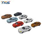 Модель автомобиля в масштабе 1:200, мини-автомобиль для архитектурных игрушек, песочный стол, диорама, ландшафт, поезд, строительная компоновка, пластик