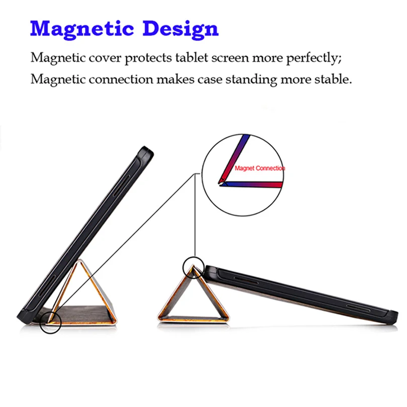 Ultra Slim магнит чехол для huawei MediaPad T5 10 AGS2 W09 L09 L03 W19 1 &quotTablet Стенд защитный + пленка