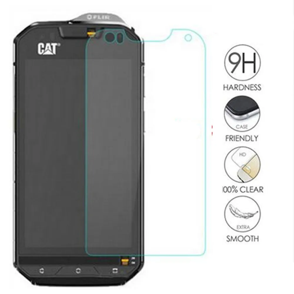 Закаленное Стекло для Caterpillar Cat S60 безопасности Стекло пленка мобильного телефона Стекло чехол для собаки кошки S60 Экран протектор