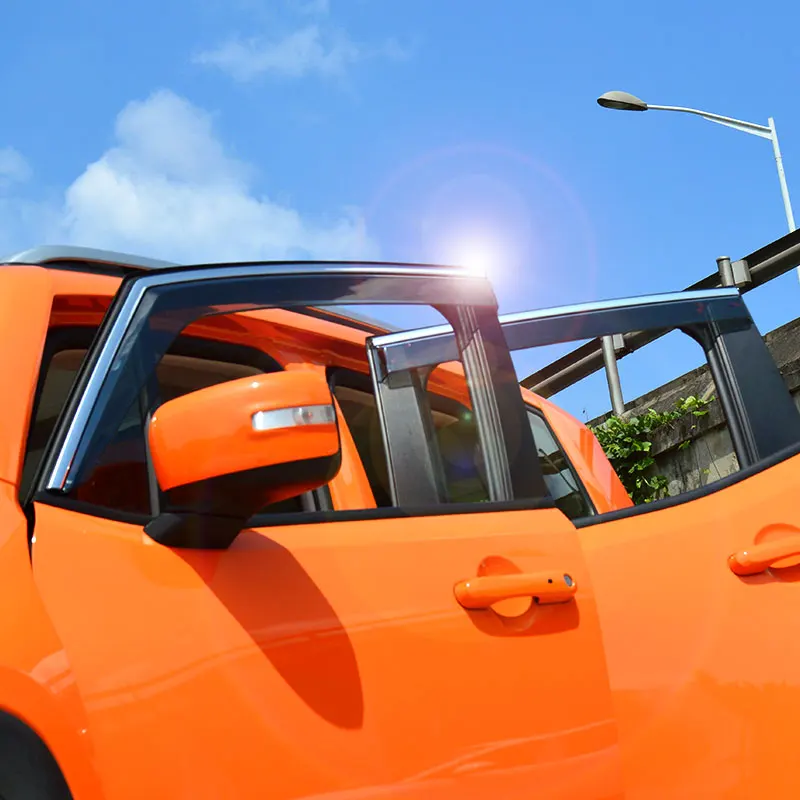 Автомобильные аксессуары для Jeep Renegade 2014 2015 2016 козырек окон защитный от дождя и