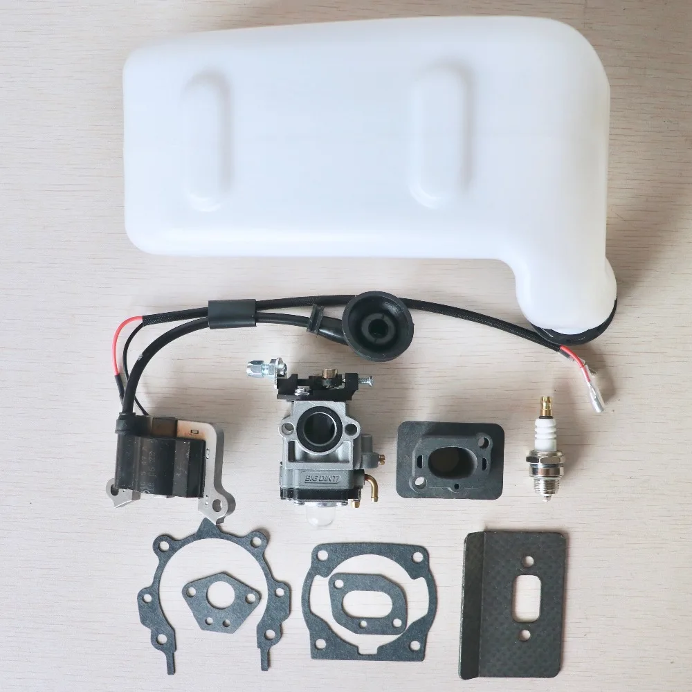Карбюратор с катушкой зажигания топливный бак 43CC 52CC 47CC 40 5 CG430 CG520 1E40F 40F TL43 кусторез