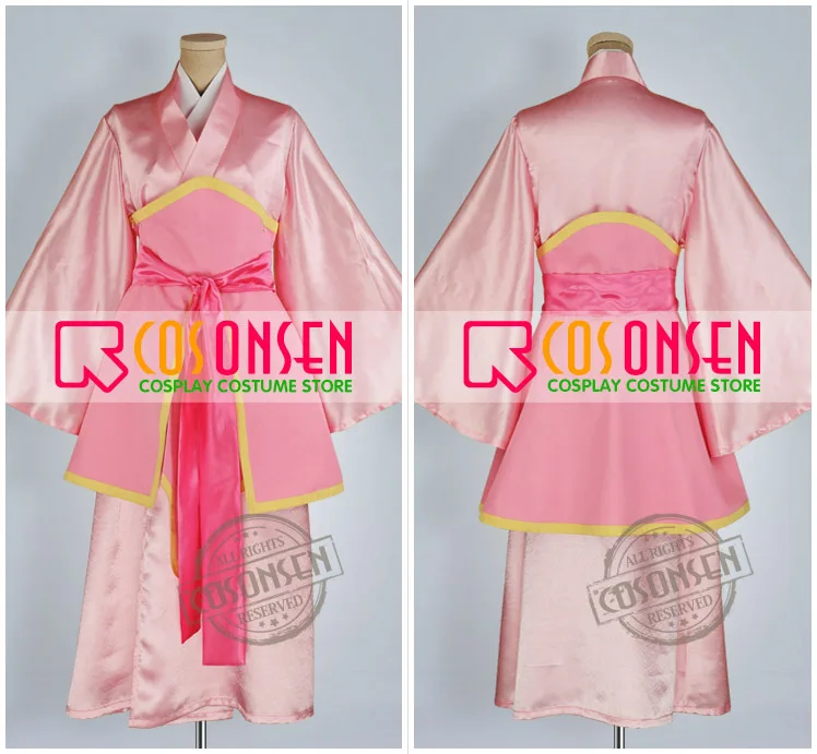 Костюм для косплея ONSEN New Magi Лабиринт магии Hakuei Ren розовый костюм Женский/мужской