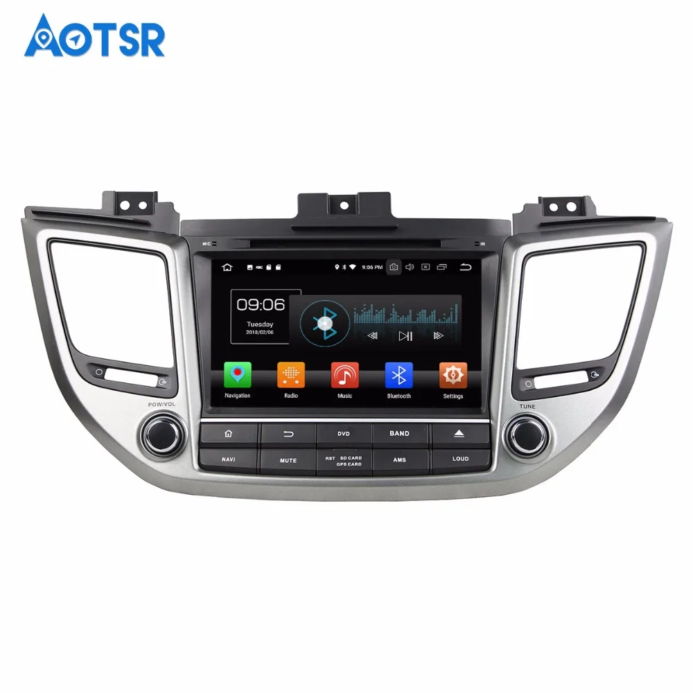 10 1 &quotAndroid 8 0 4G + 32G GPS для Hyundai TUCSON IX35 2014 2015 2016 2017 2018 автомобильный dvd навигатор