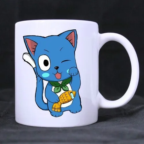 Кружки с надписью Happy Fairy Tail подарки чайное искусство подарок для друга вино