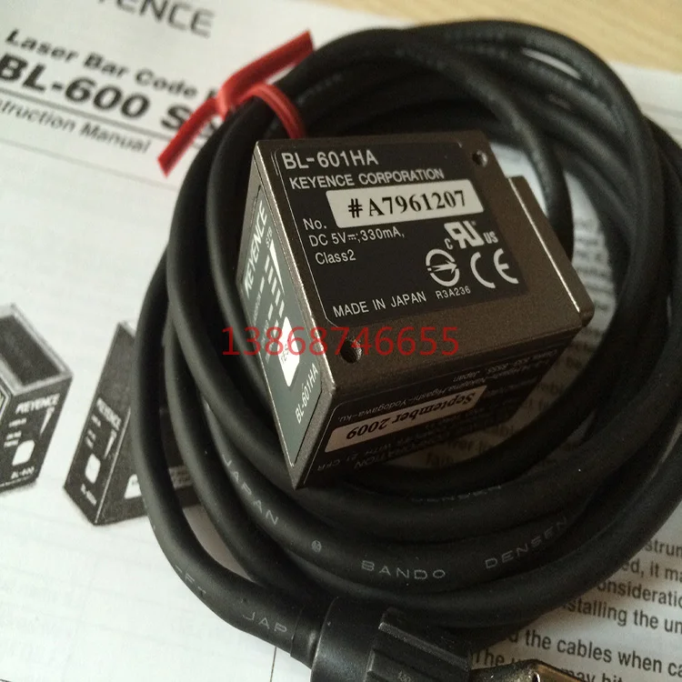 Япония Keyence KEYENCE считыватель штрих-кодов BL-601HA BL-601HAC1 Инструменты