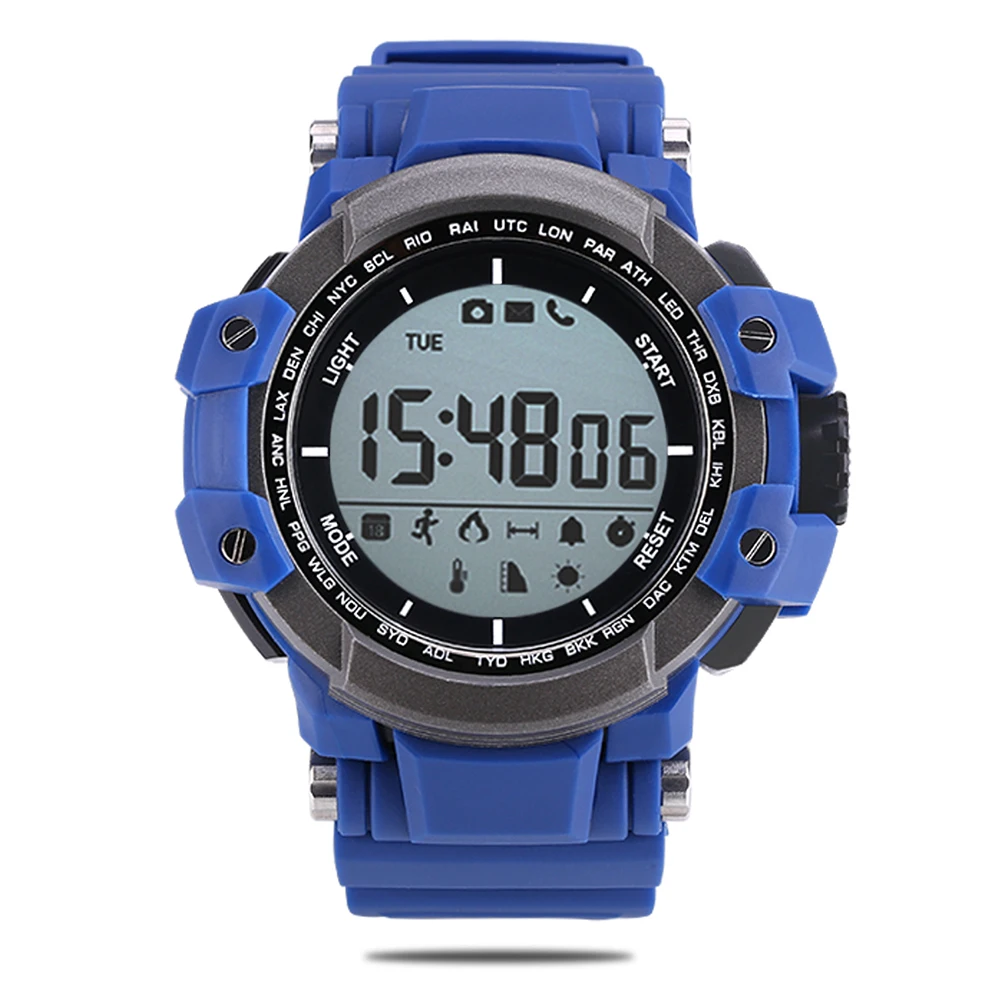 Zeblaze мышцы SmartWatch Bluetooth 4.0 удаленных Камера потребление калорий вызова напоминание