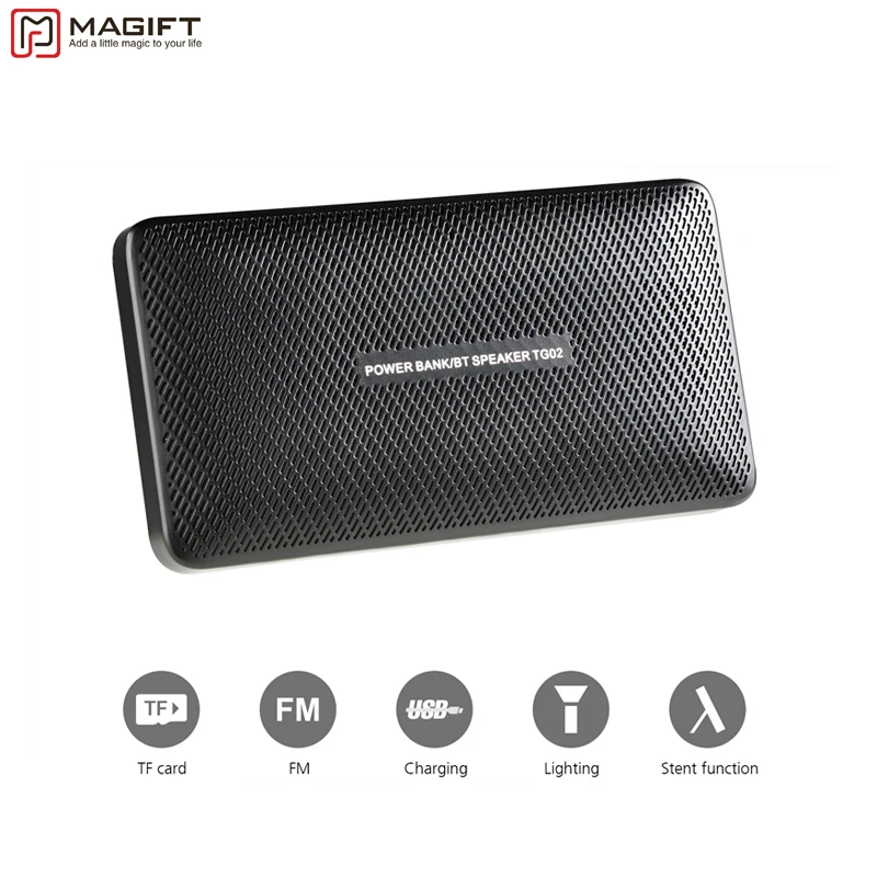 Magift Bluetooth Колонка Портативный динамик 5in1 Многофункциональный Torchlight мини