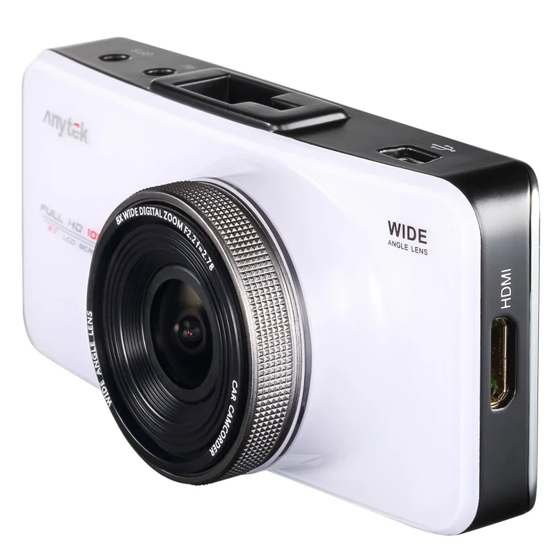 Anytek Автомобильный ВИДЕОРЕГИСТРАТОР AT66A 2.7 &quotFull HD G-Sensor Камера Автомобиля WDR GPS