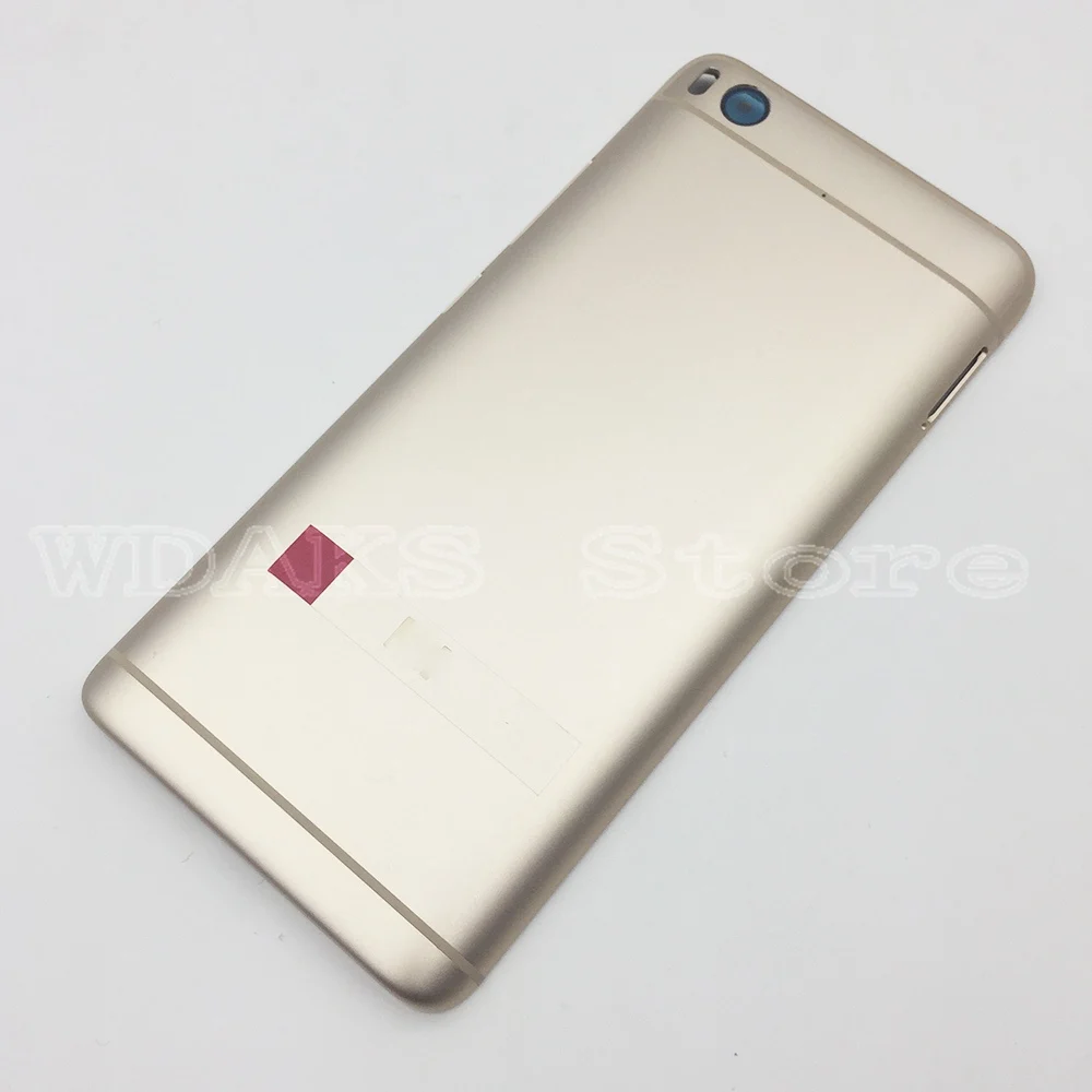 Для Xiaomi mi 5S Батарея крышка двери Корпус задняя с Мощность Объем боковые кнопки
