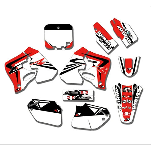 For Honda CRF250 CRF 250 2014 2015 2016 2017 CRF450 450 2013 Full Stickers DIY Customizable number decal | Автомобили и мотоциклы