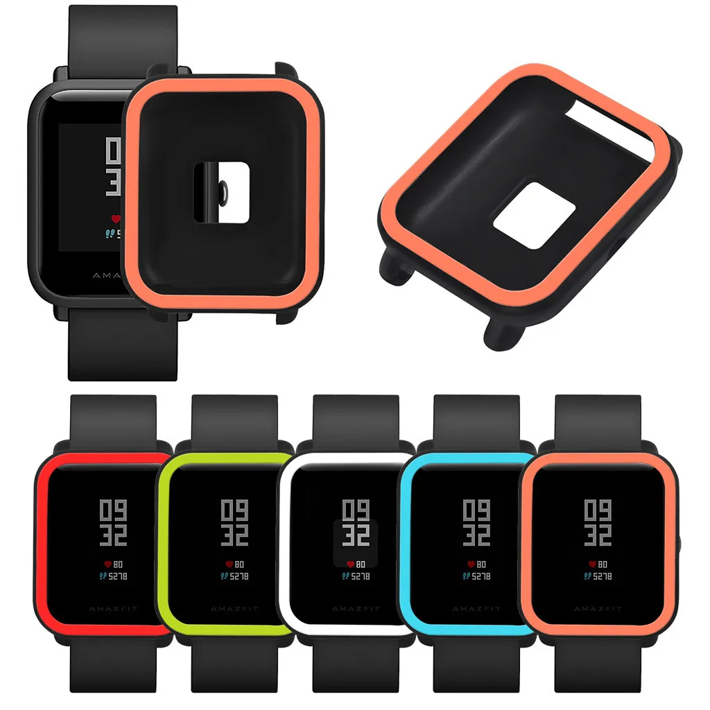 Защитный чехол для Xiaomi Huami Amazfit Bip Youth Watch защитный мягкий оболочка рамка 0222