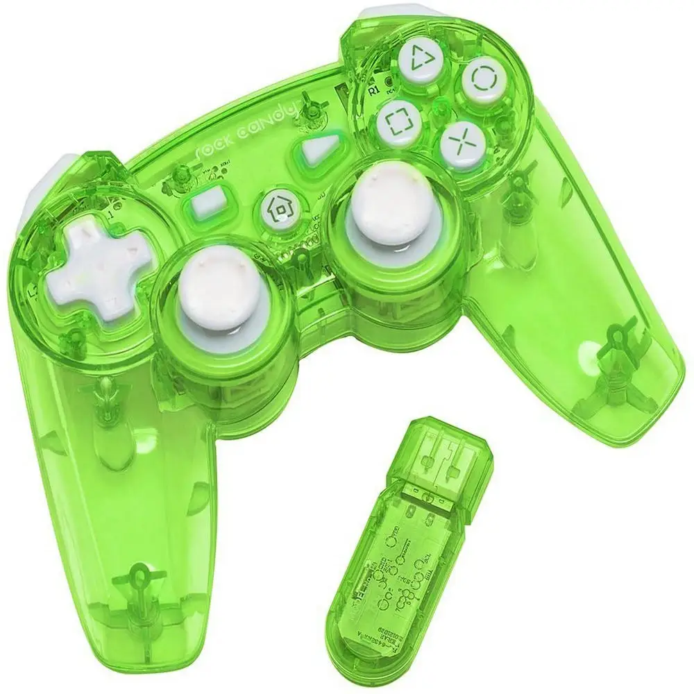 Light green Беспроводной контроллер для рок-н-конфеты игровые Джойстики для PS3 контроллер для PDP геймпад - Цвет: Light green