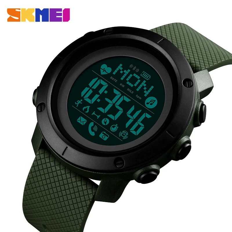 Умные часы для Android Wear OS IOS Bluetooth женские умные мужские спортивные с компасом SKMEI