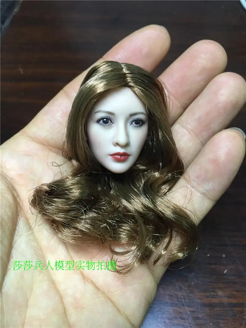 1/6 Asia Beauty Head Sculpt аналогичная женской головке Лю Янь модель F 12 ''PH Body|head sculpt|1/6 head