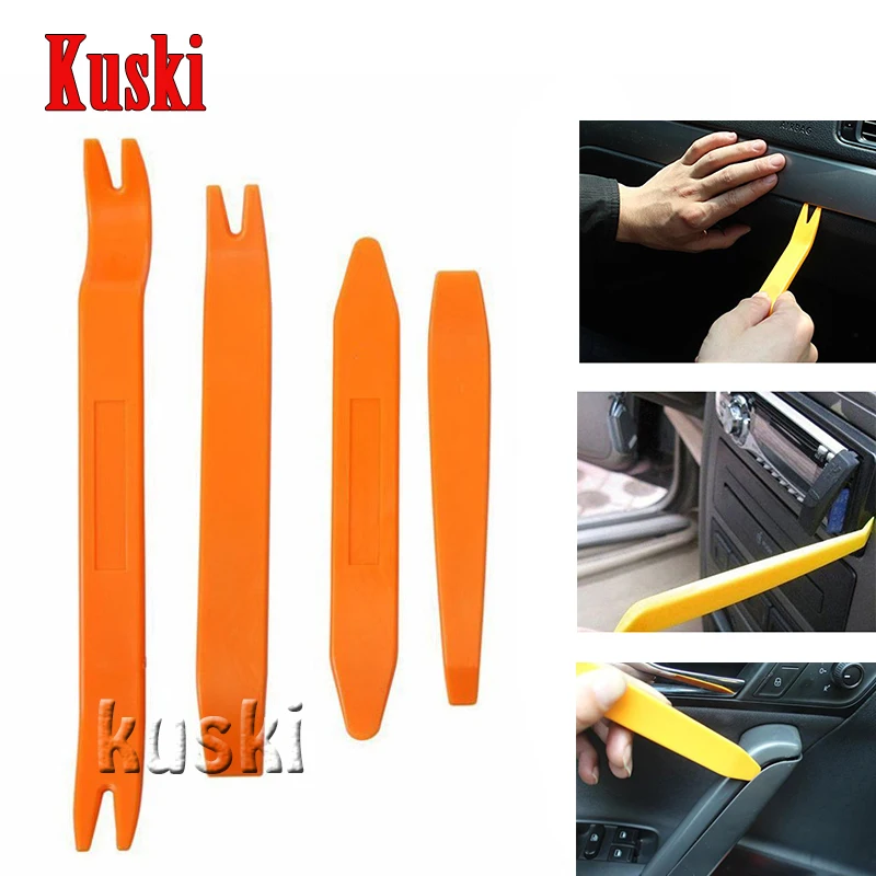 Car 4pcs/set Removal Tool Stickers For Renault Duster Laguna Megane 2 3 Logan Captur Clio Lada Granta Kalina Priora Accessories |