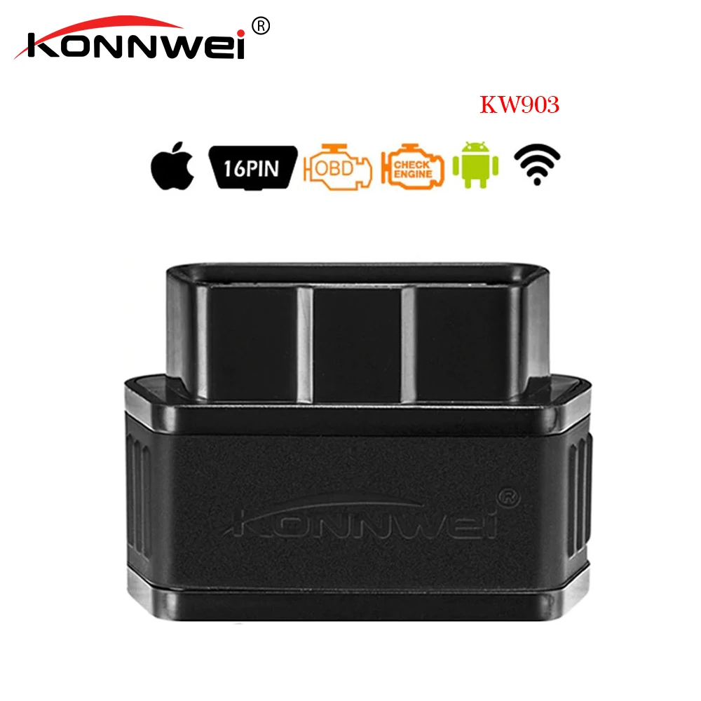 EML327 OBD2 Wifi V1.5 ICAR2 автоматический диагностический сканер obd2 диагностический инструмент Konnwei KW903 elm327 Bluetooth obdii диагностический инструмент