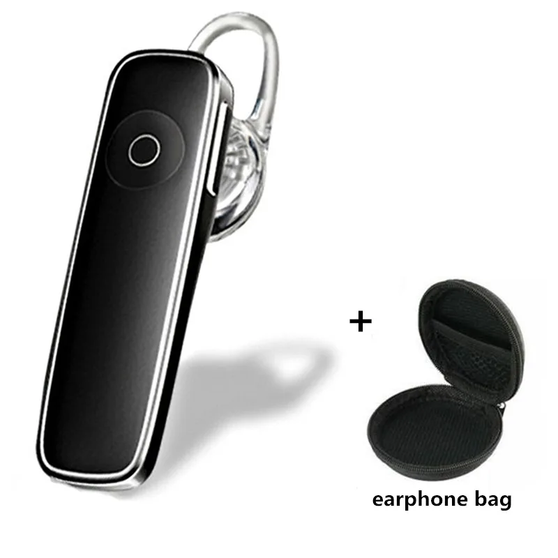 M165 Mini Bluetooth Headset Wireless Earbuds Handsfree Stereo Bass Earphone Earpiece with Mic For All Phone For Huawei Xiaomi