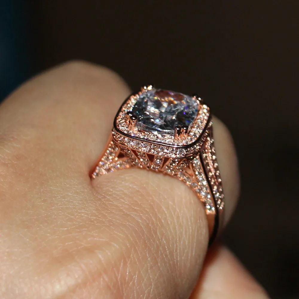 Роскошные 192 шт. крошечные AAA CZ женские модные ювелирные изделия Принцесса 925