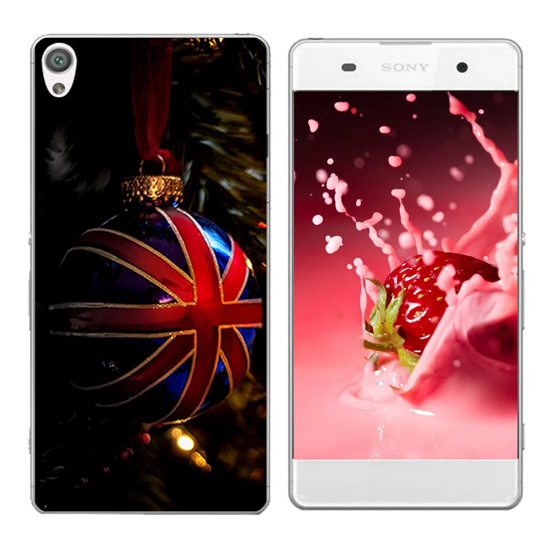 Cover for Sony Xperia XA Case X A Merry Day Printing Soft Silicone Mobile phone F3111 Fundas |