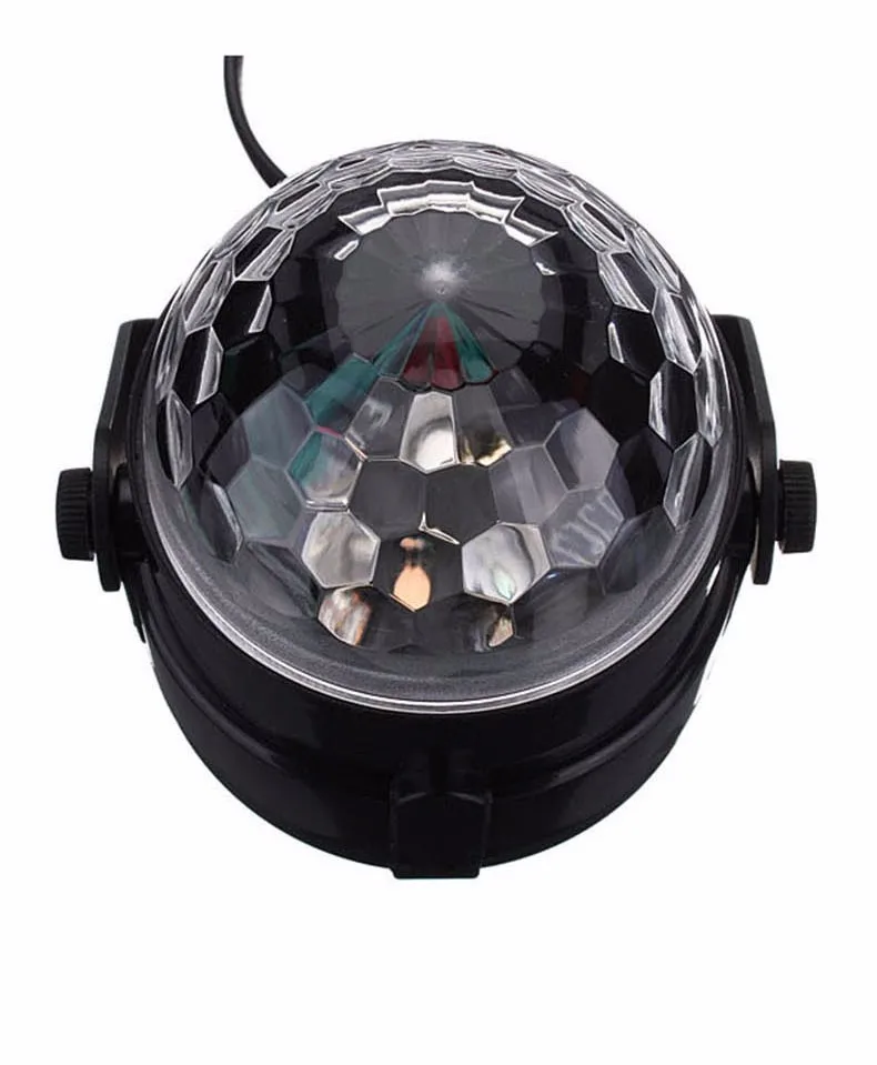 110 В 220 В мини RGB LED кристалл магический шар сценический эффект Освещение лампы Party Дискотека DJ Light лазерное шоу lumiere луч SL01
